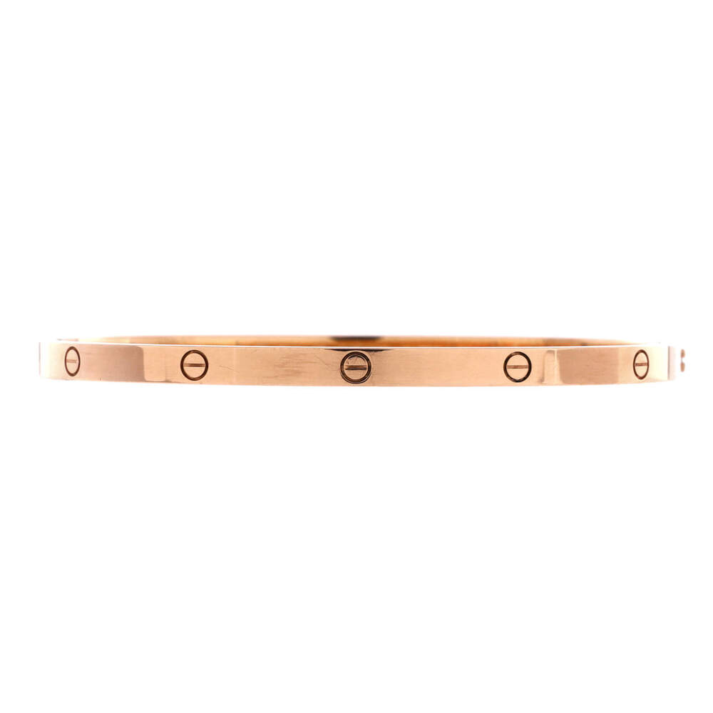 Cartier Small Love Bracelet 18K Rose Gold